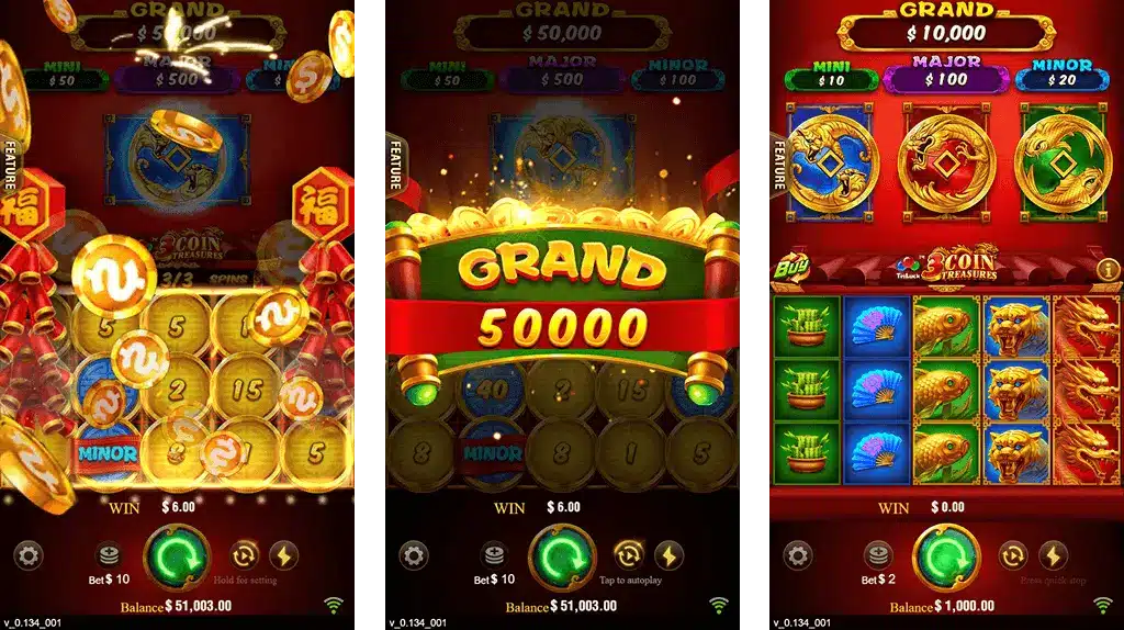 3 Coins Itela23Protouch Bonus